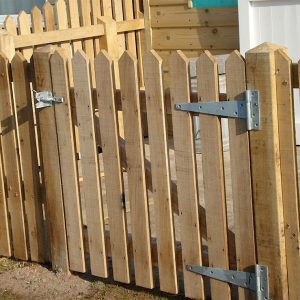 ABC Timber Palisade Gates