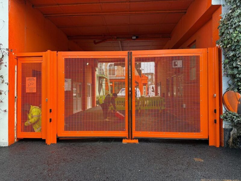 Vibrant Security Fencing and Gates at Florentia Village – Harringay